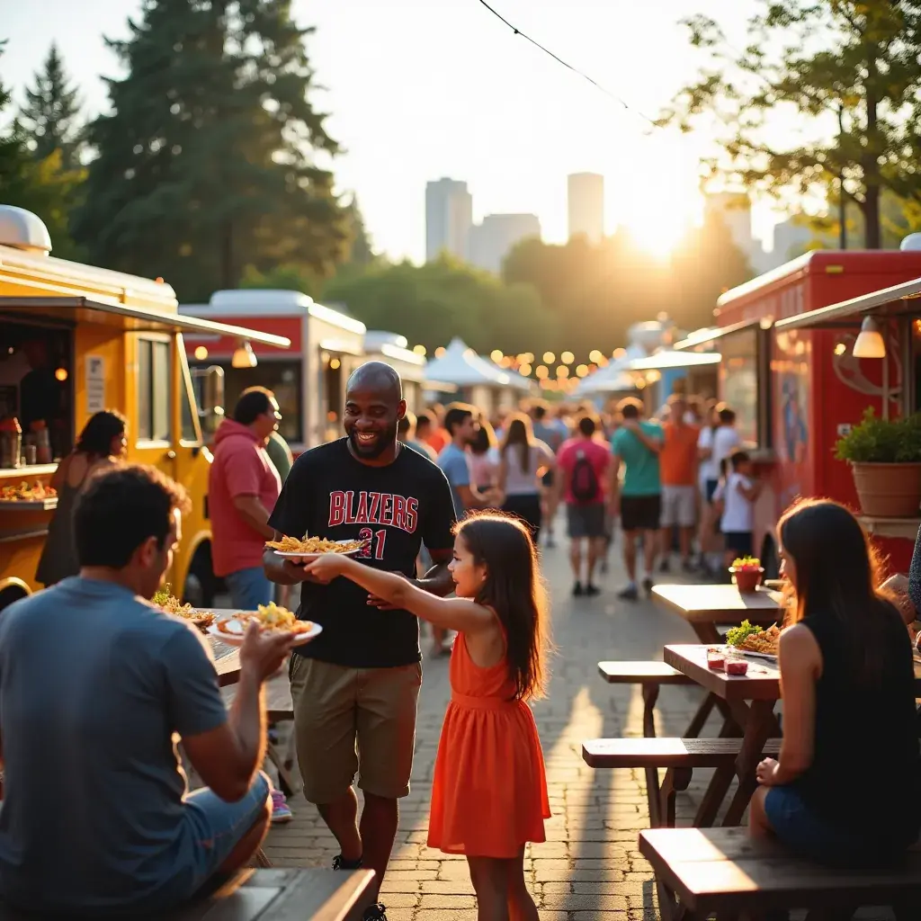 Приключения в Портленде, Орегон, с красивым видом на город